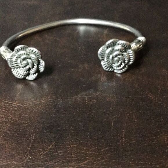  Vintage budding, flower bracelet, not Marked-but tested for sterling - Picture 3 of 3